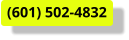 (601) 502-4832