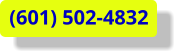 (601) 502-4832