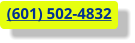 (601) 502-4832